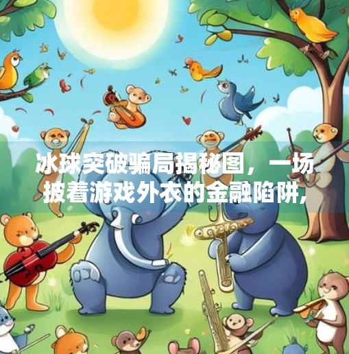冰球突破骗局揭秘图,一场披着游戏外衣的金融陷阱,冰球突破骗局揭秘图